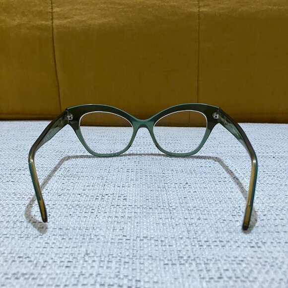 SEE Eyewear Eyeglasses Glasses Cat Eye Frames in Green Style 6971 - Picture 5 of 7